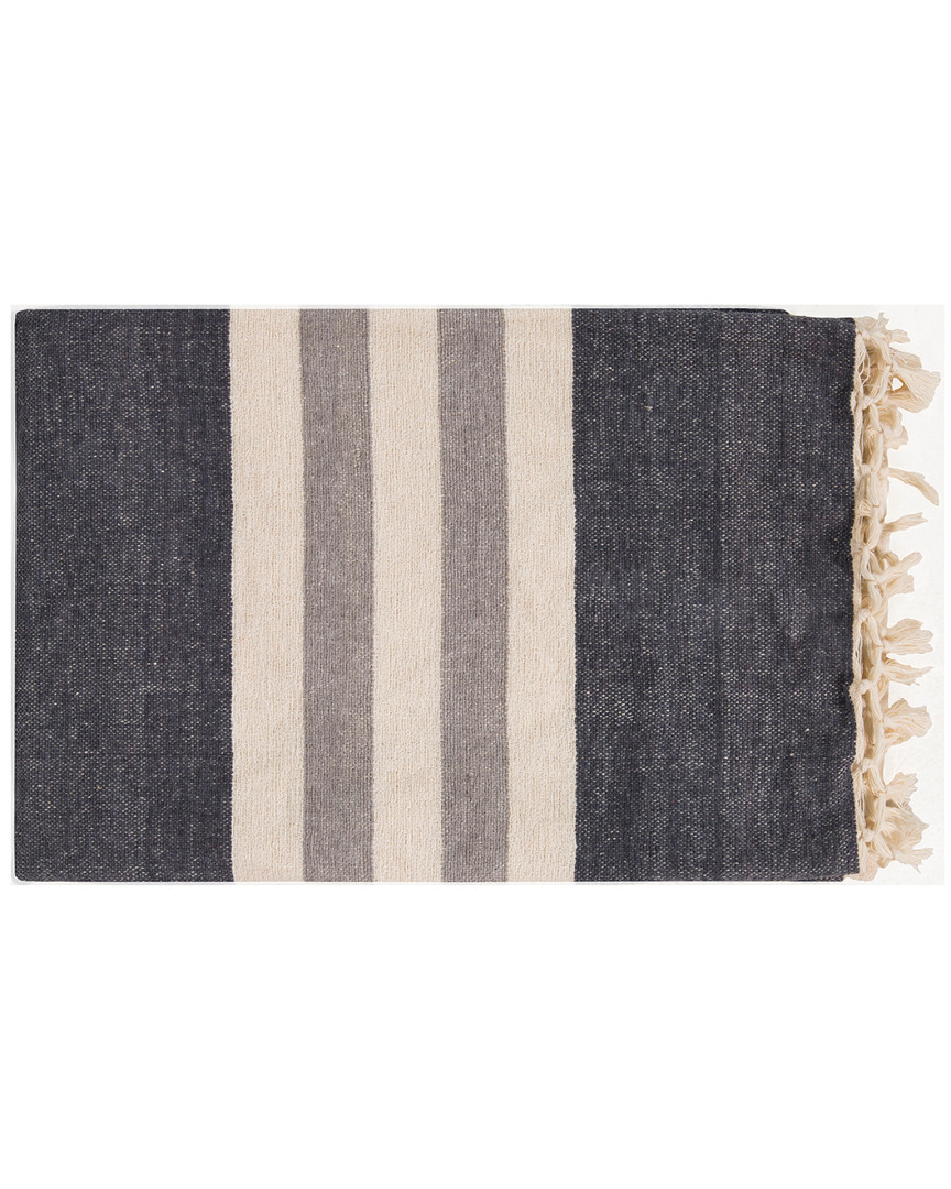 Surya Charcoal Troy Transitional Throw