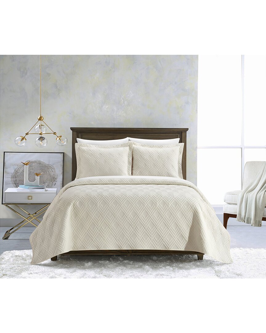 New York And Company Marling Beige Quilt Set
