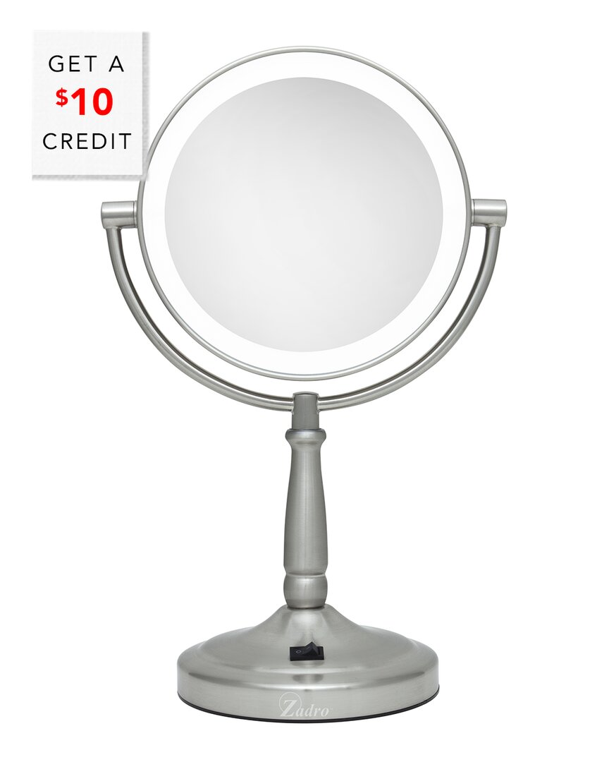 Zadro Surround Light Cordless Led Lighted Vanity Mirror With $10 Credit