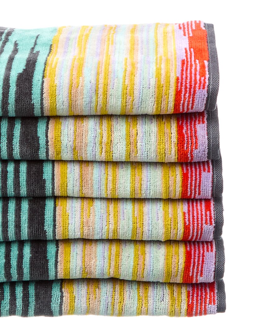 Missoni Home Minuetto 6pc Ospite Unita Hand Towel Set