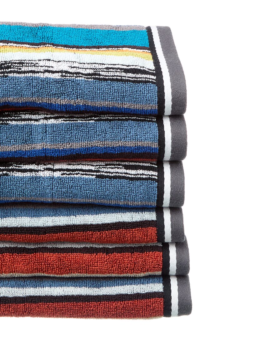 Missoni Home Wooden 6pc Ospite Unita Hand Towel Set