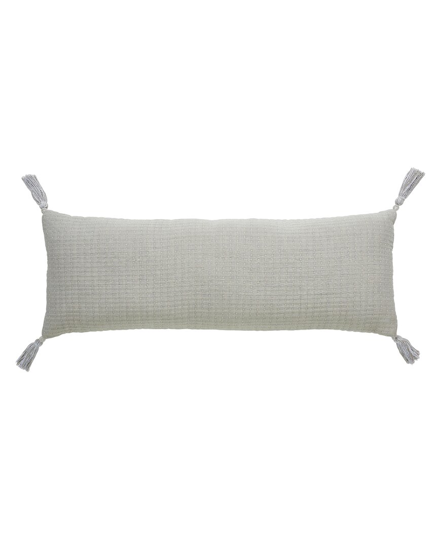 Orchids Lux Home Molly Bed Throw Pillows - Beige
