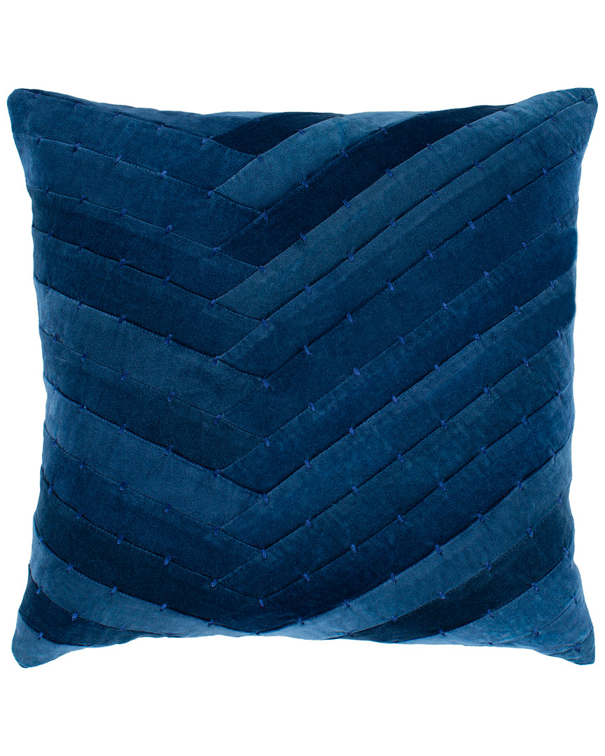 Shop Surya Discontinued  Aviana Solid & Border Pillow