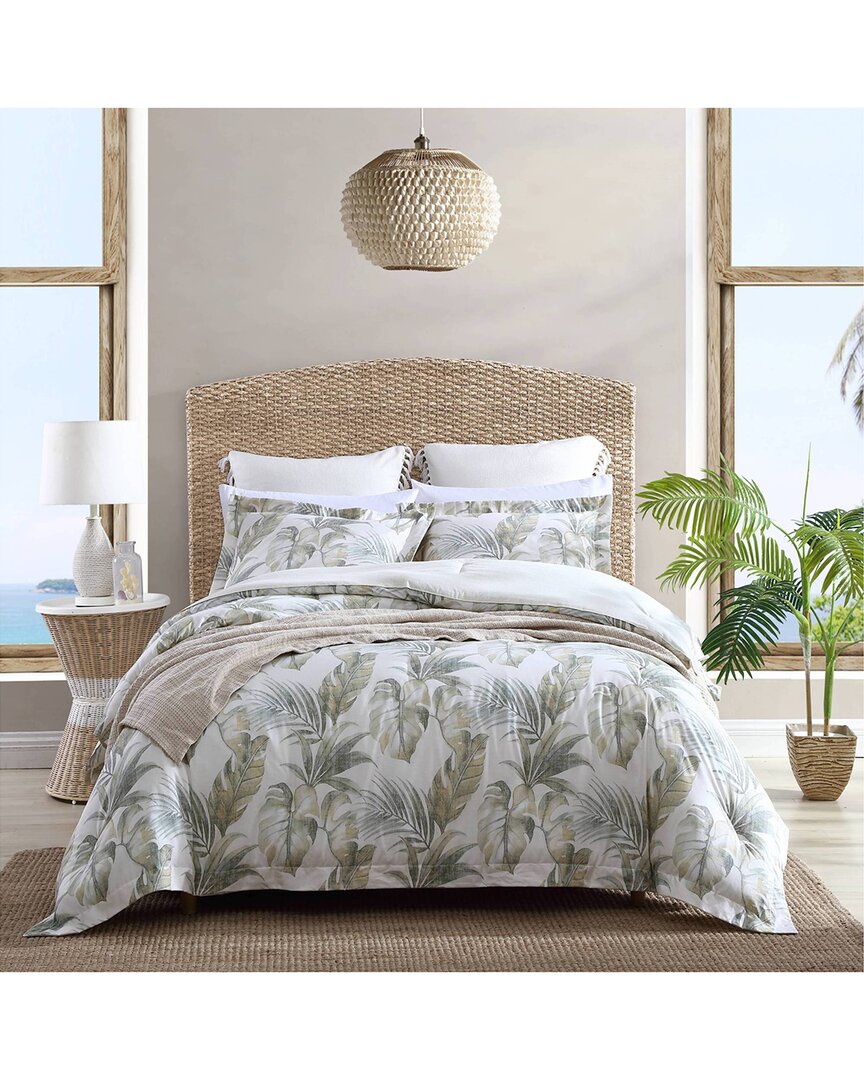 Tommy Bahama Waimea Bay Cotton Comforter Set In Green