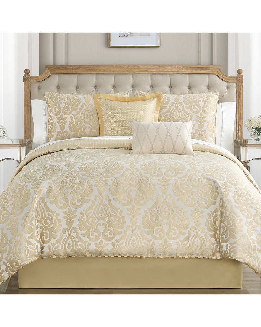 Waterford Dnu Dupe  Bastia Comforter Set In Gold