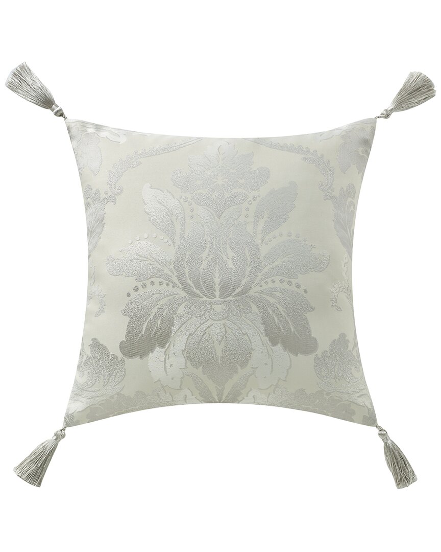 Waterford Fairlane Decorative Pillow In Ivory