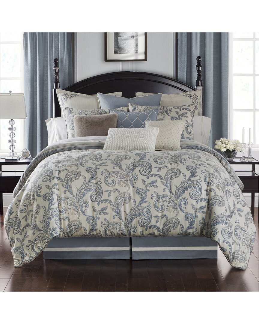 Waterford Dnu Dupe  Florence Comforter Set In Ivory