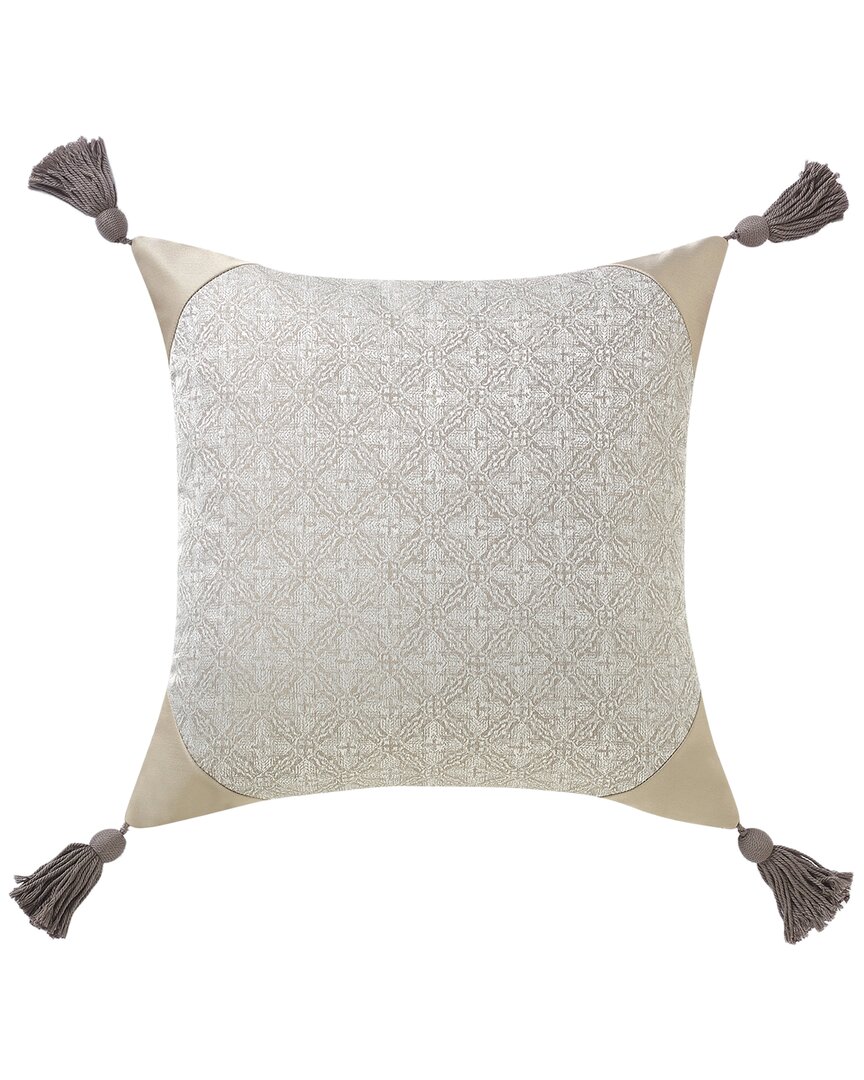 Waterford Dnu Dupe  Spencer Decorative Pillow In Ivory