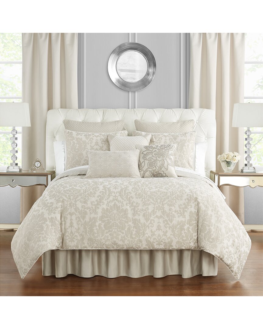 Waterford Dnu Dupe  Sutherland Comforter Set In Ivory
