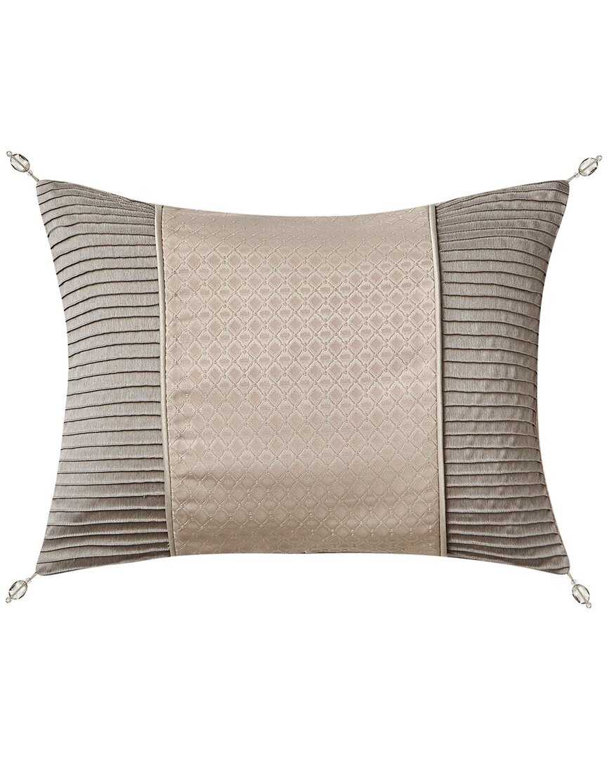 Waterford Travis Decorative Pillow In Mocha