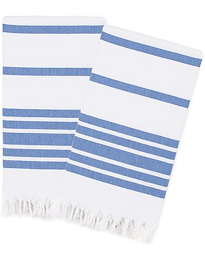 Linum Home Textiles: Herringbone Pestemal Beach Towel Set of 2