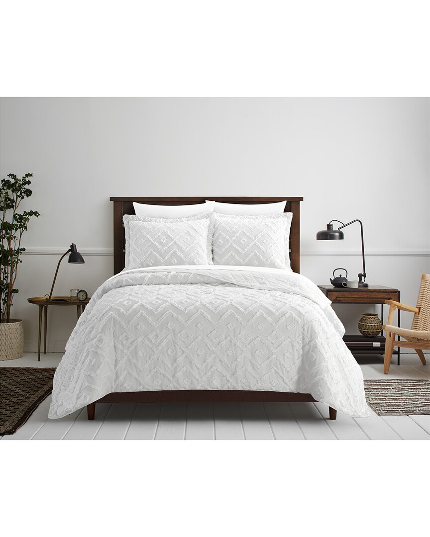 New York And Company Cody 3pc Quilt Set In White