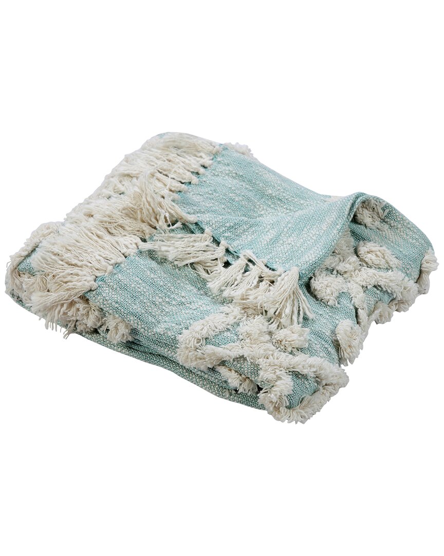 Lr Home Partly Cloudy Throw Blanket In Blue