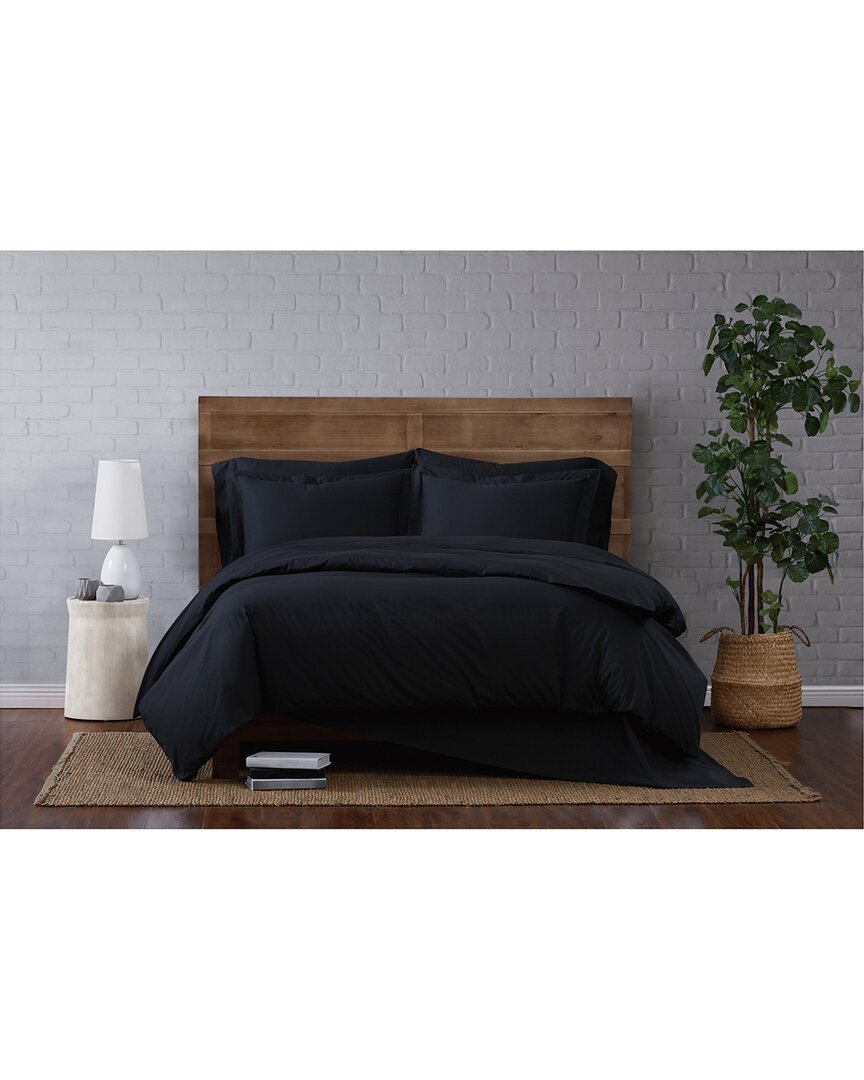 Cannon Solid Percale Duvet Set