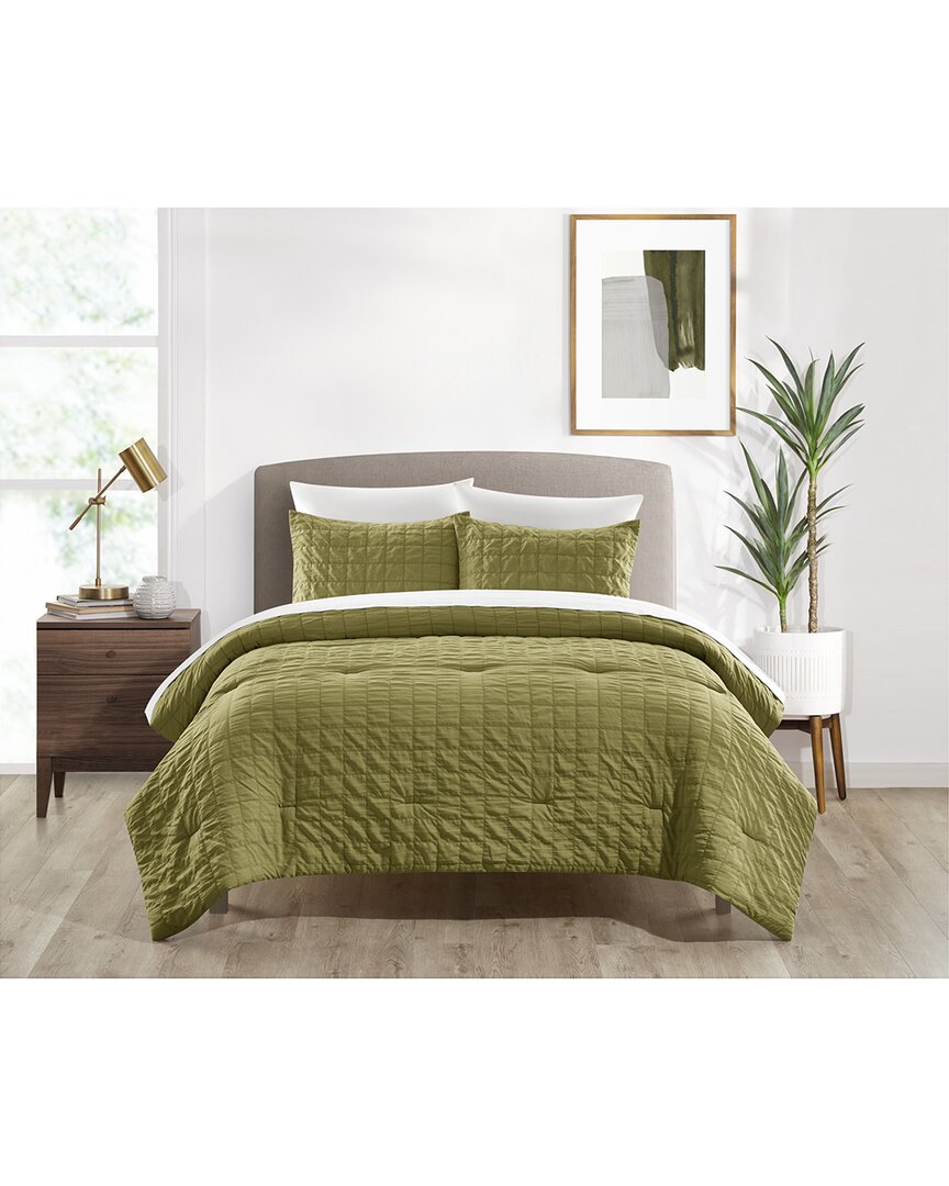 Chic Home Jesika Comforter Set In Green
