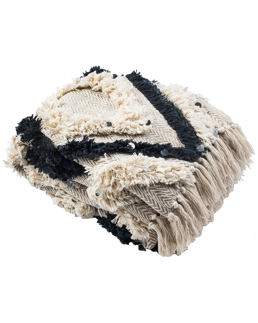 Safavieh Lila Grace Fringe Throw