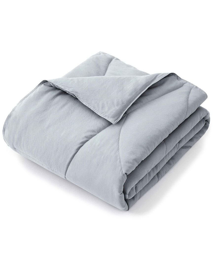 Unikome Lightweight Soft Microfiber Throw Blanket In Grey