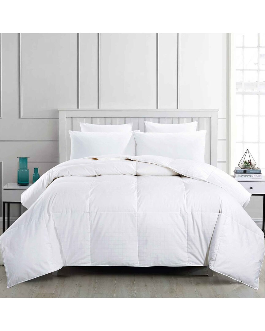 Unikome Quilted White Goose Fiber Comforter Baffle Box Design ModeSens