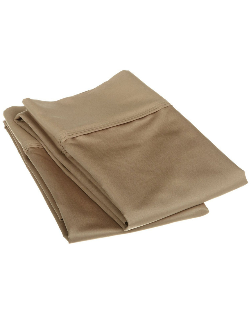 Superior 1200 Thread Count 2pc Solid Pillowcase Set
