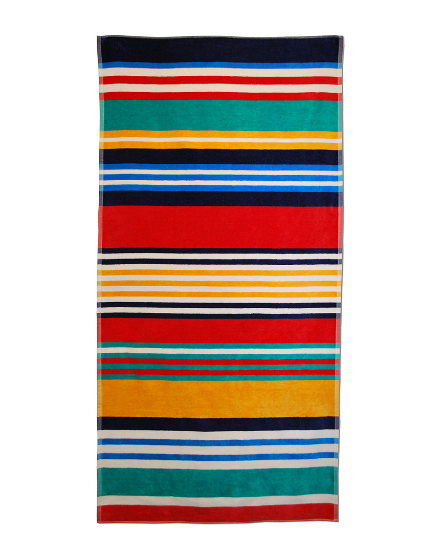 Superior Striped Oversized Lightweight Beach Cotton Towel