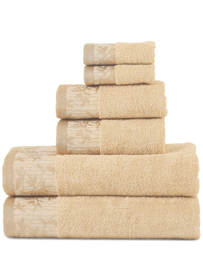 Superior Wisteria 6pc Soft Absorbent Towel Set
