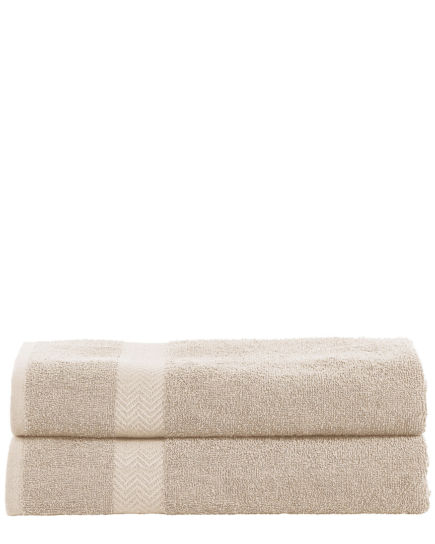 Superior Eco-friendly Absorbent 2pc Bath Cotton Sheet Set
