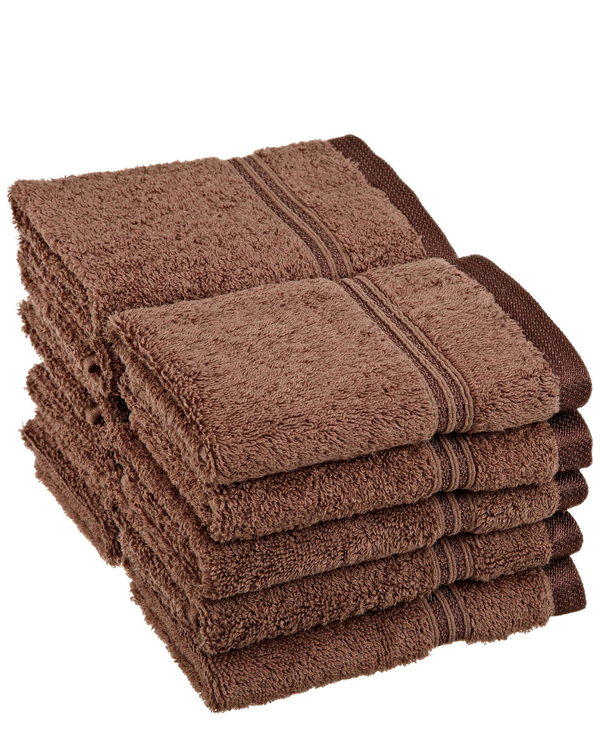 Superior Solid Luxury 10pc Face Towel Set