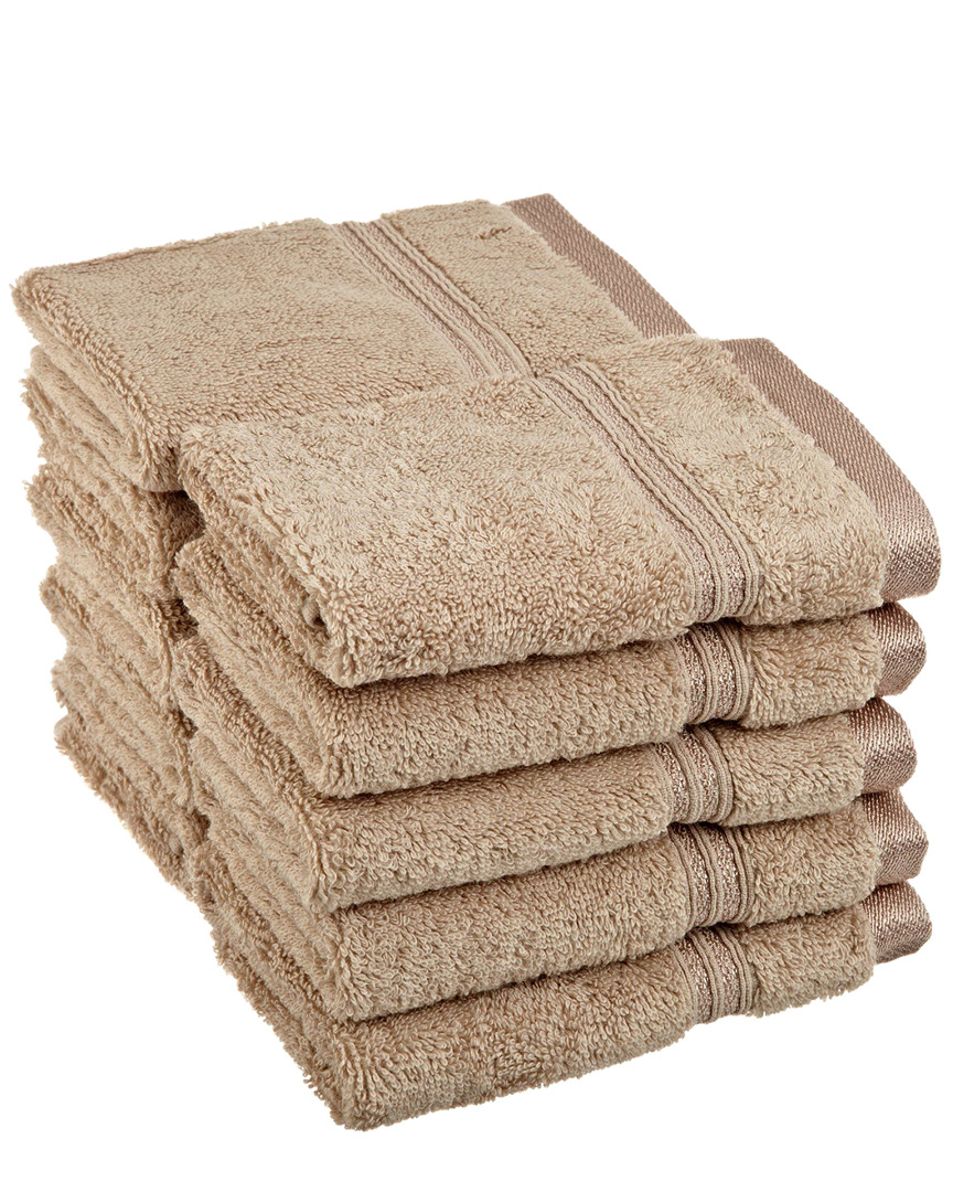 Superior Solid 10pc Absorbent Face Towel Set