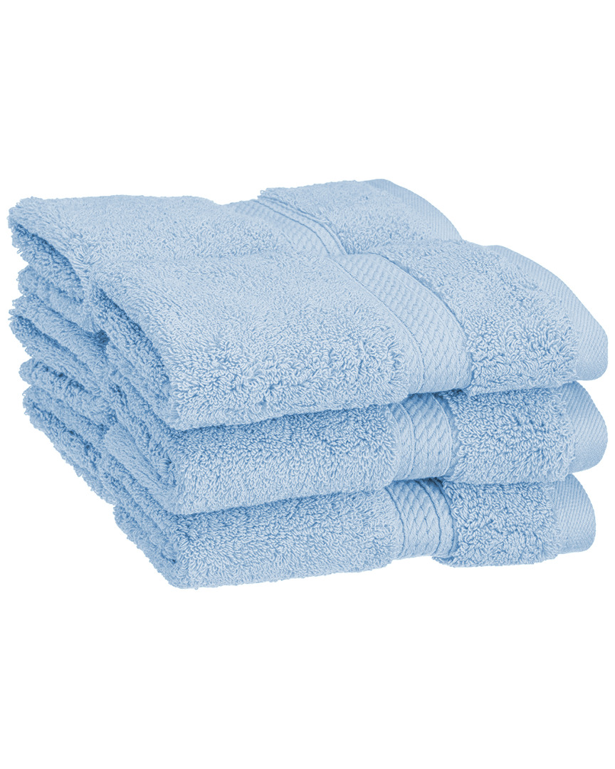 Superior Solid 6pc Absorbent Face Towel Set