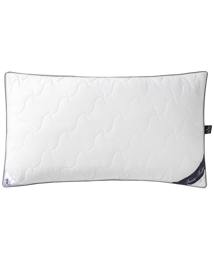 Brooks Brothers Bambu Pillow In White