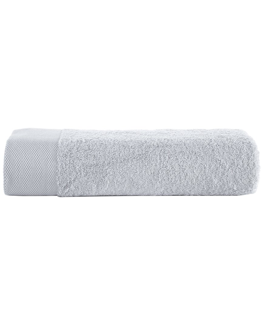 Brooks Brothers Solid Signature Bath Sheets In Silver