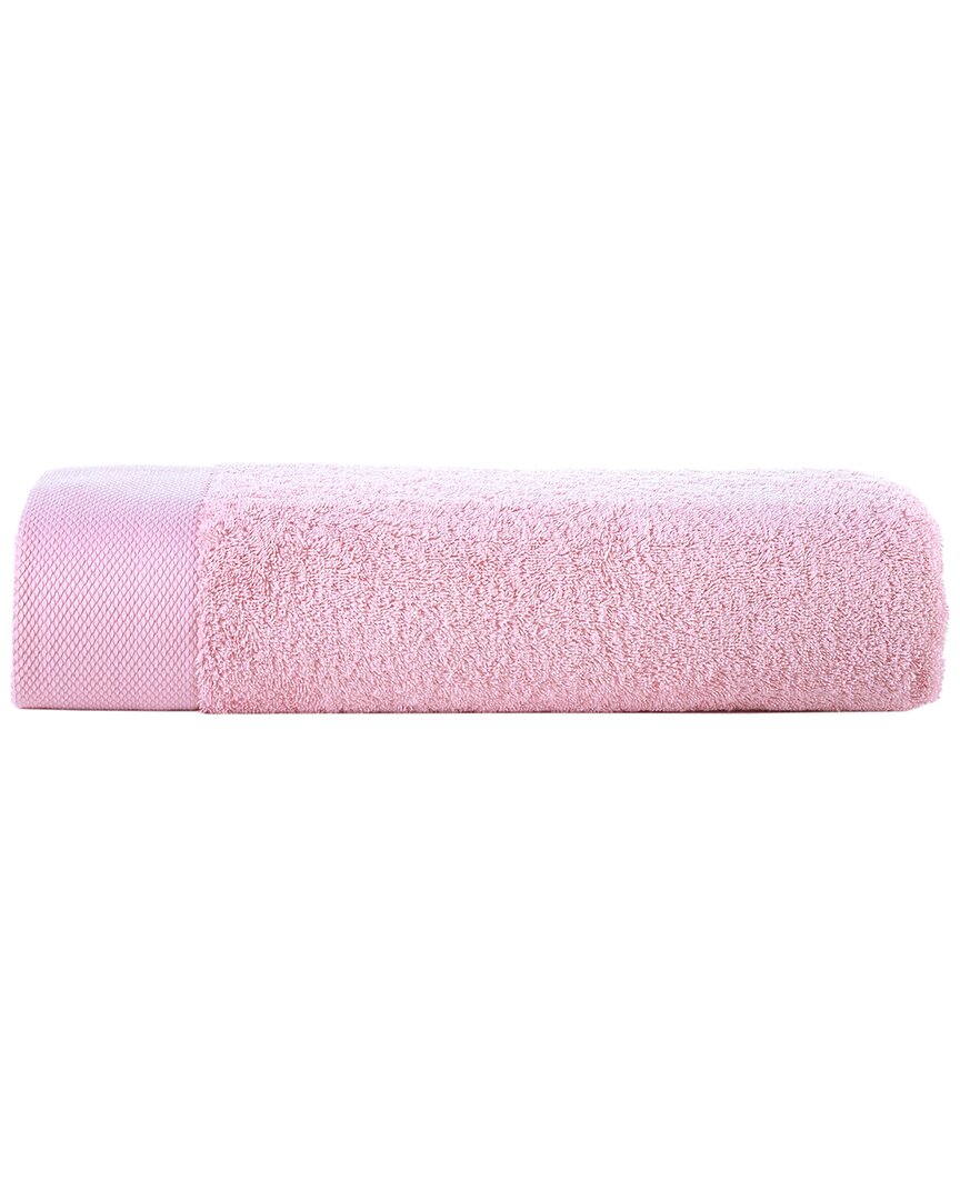 Shop Brooks Brothers Solid Signature Bath Sheet In Pink