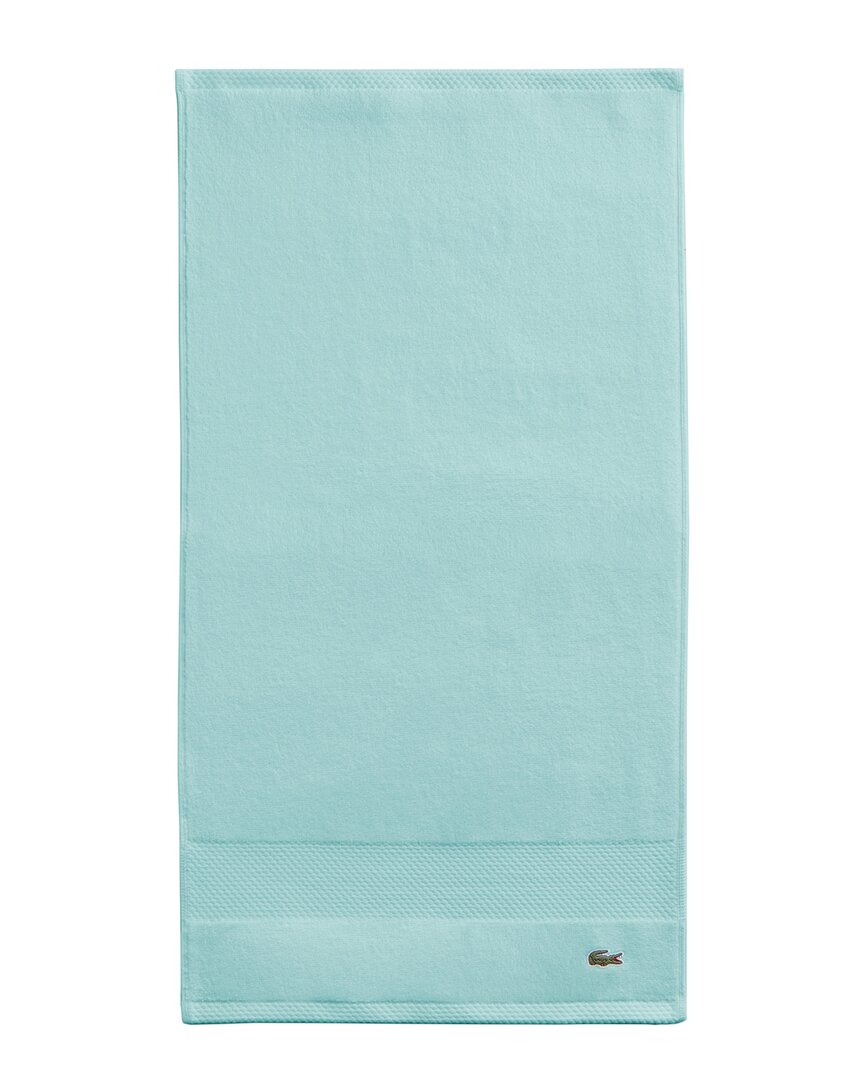 Shop Lacoste Heritage Antimicrobial Bath Towel In Mint
