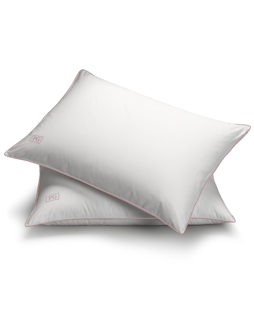 Pillow Gal White Goose Down Firm Density Side/back Sleeper Pillow With 100% Certified Rds Down, And In White