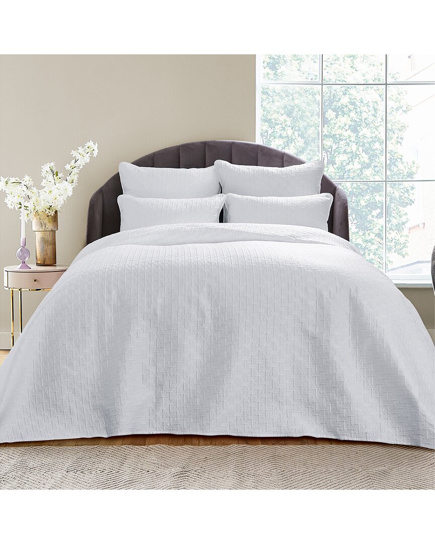 Ted Baker T-quilt Decorative Pillow In White