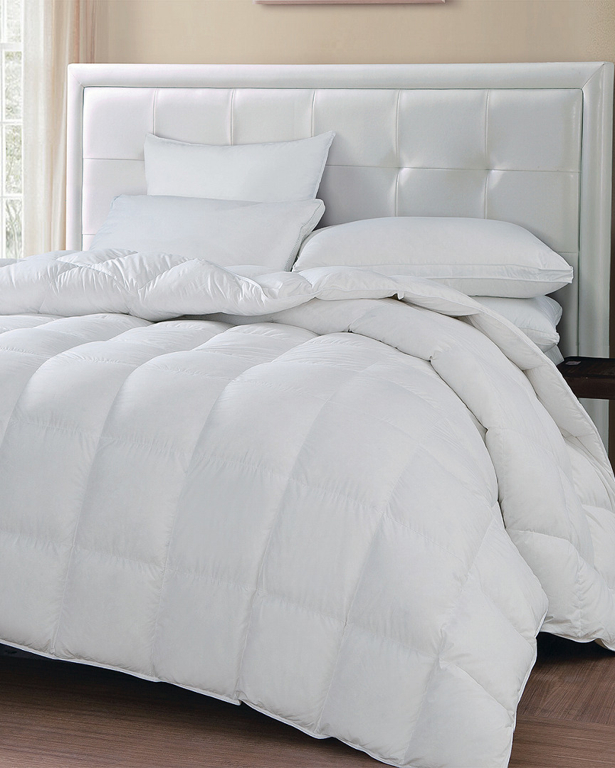 Blue Ridge Home Discontinued  Oslo Year Round Warmth White Goose Down & Feather Comforter