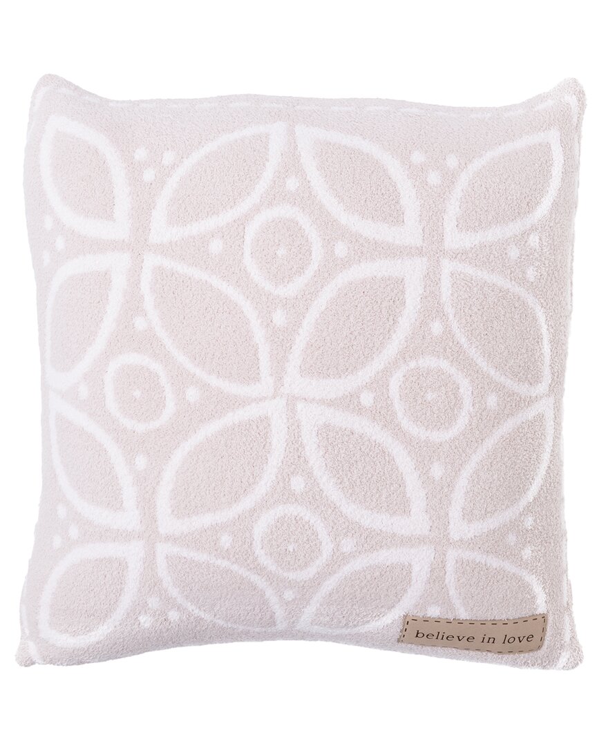Barefoot Dreams Cozychic Covered In Prayer Pillow In Pink