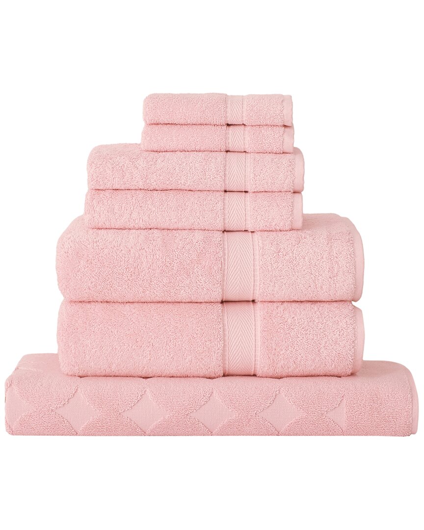 Linum Home Textiles 7pc Turkish Cotton Sinemis Terry Towel Set