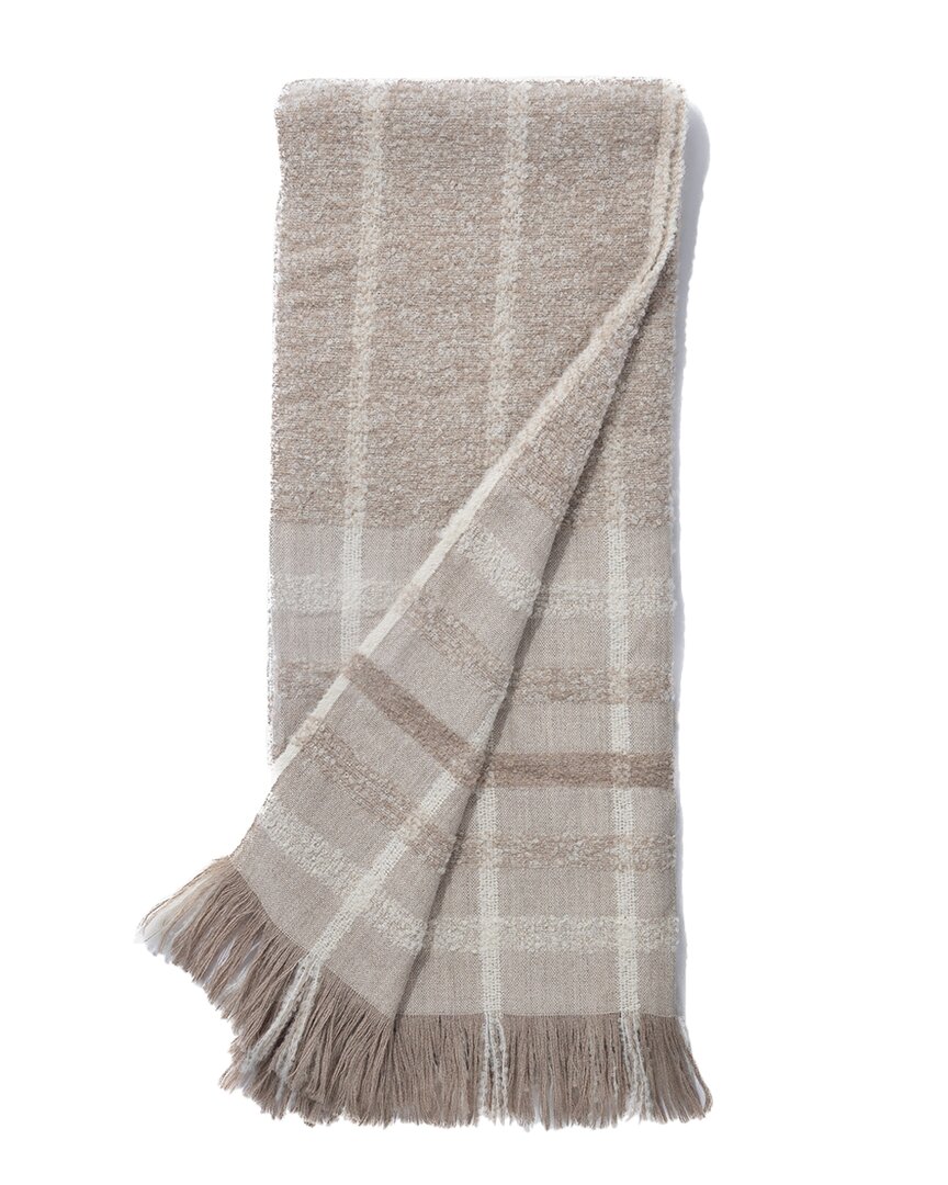 Amity Home Marcus Alpaca Throw In Multi