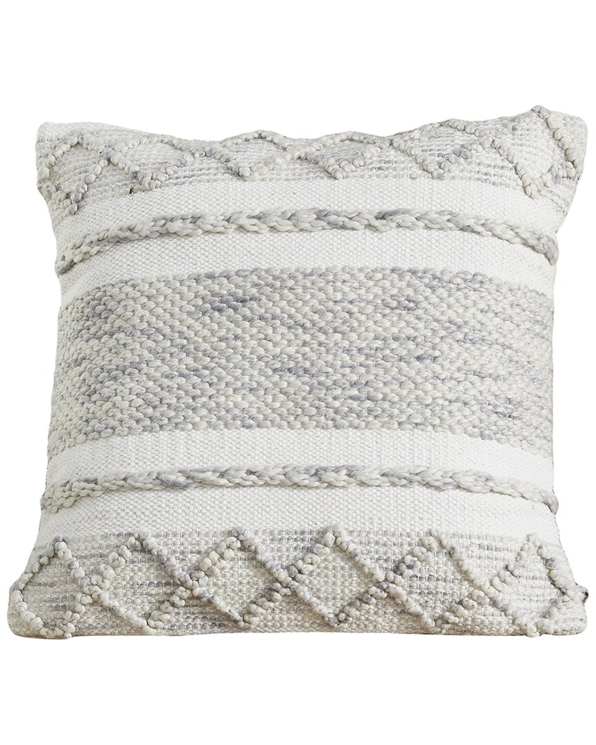 Modern Threads Cotton Decorative Pillow Cover In Beige