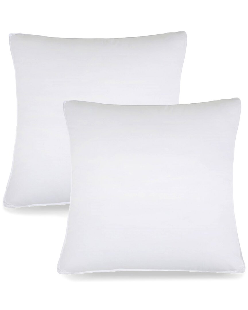 Hypoallergenic Down-Alternative Square Throw Pillow Inserts