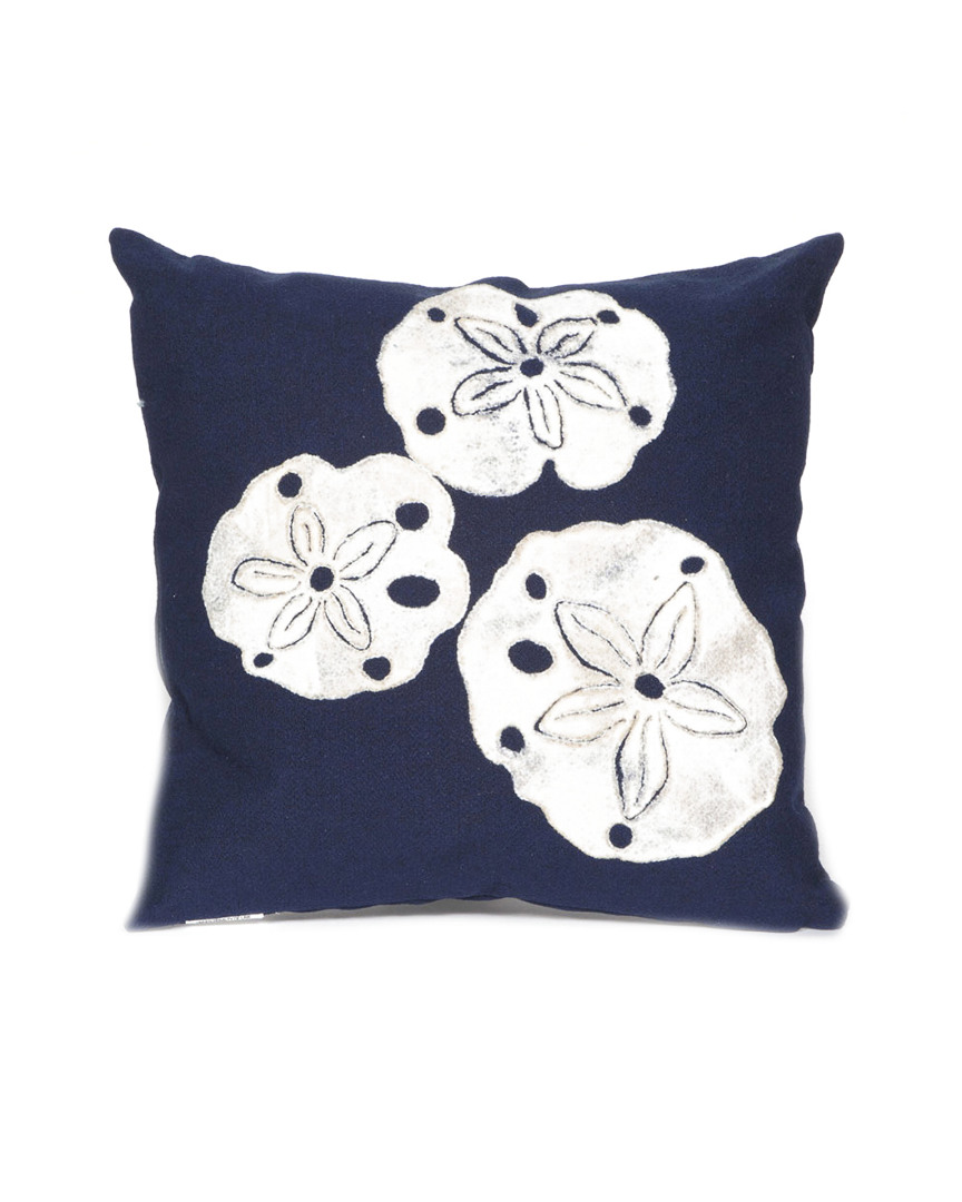 Liora Manne Visions I Sand Dollar Indoor/outdoor Pillow