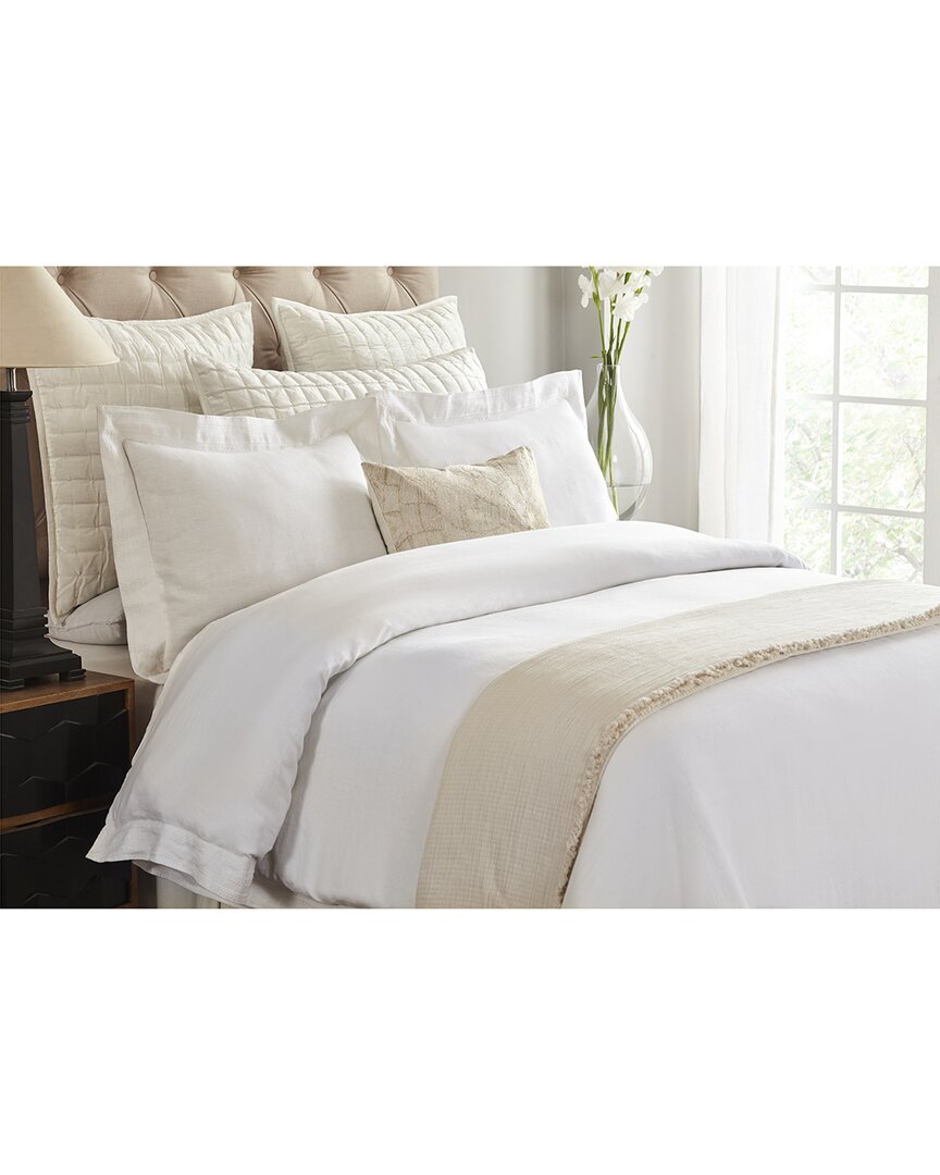 Orchids Lux Home Parker European Linen Duvet Cover