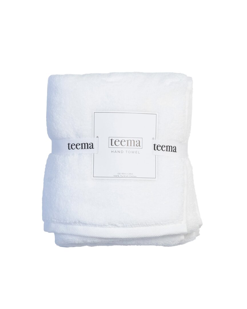 Teema Towels Luxe Set Of 2 Hand Towels