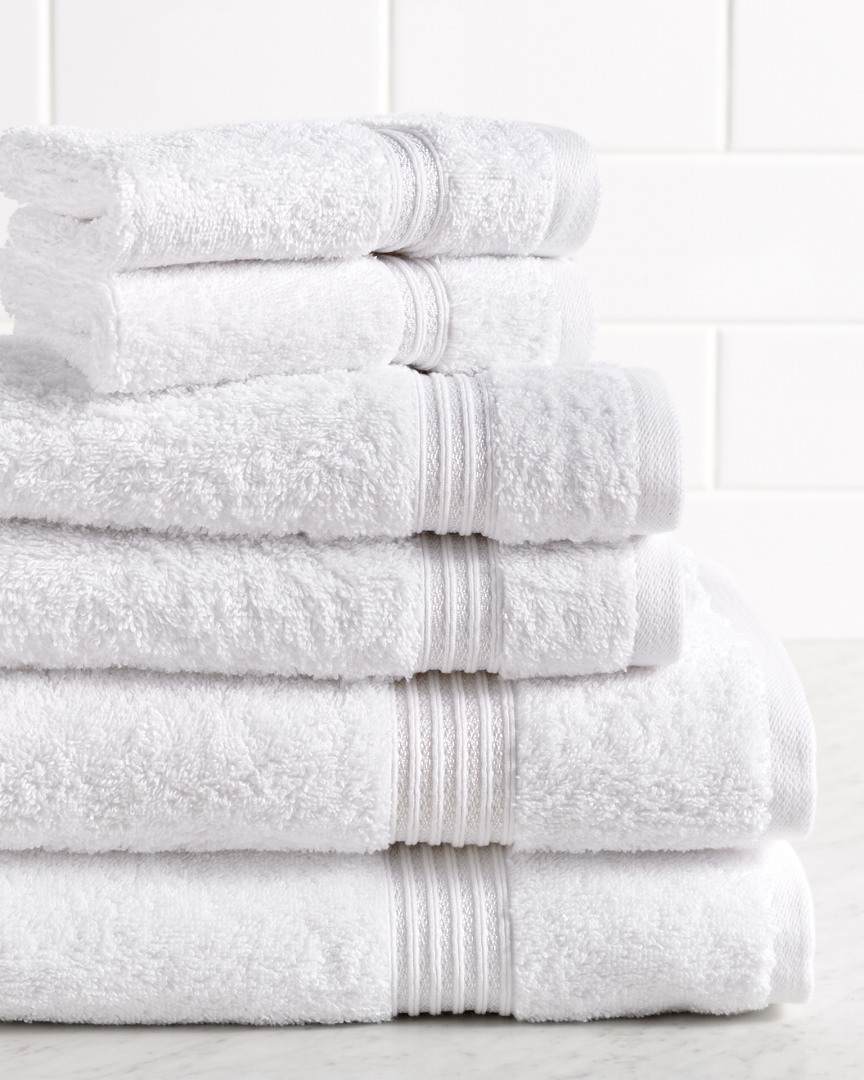 Superior Solid Soft 6pc Absorbent Towel Set