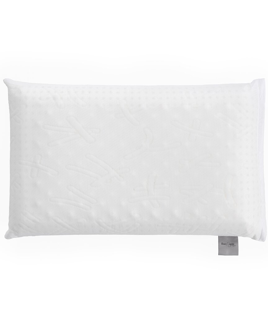 Enchante Home Massagevisco Pillow In White