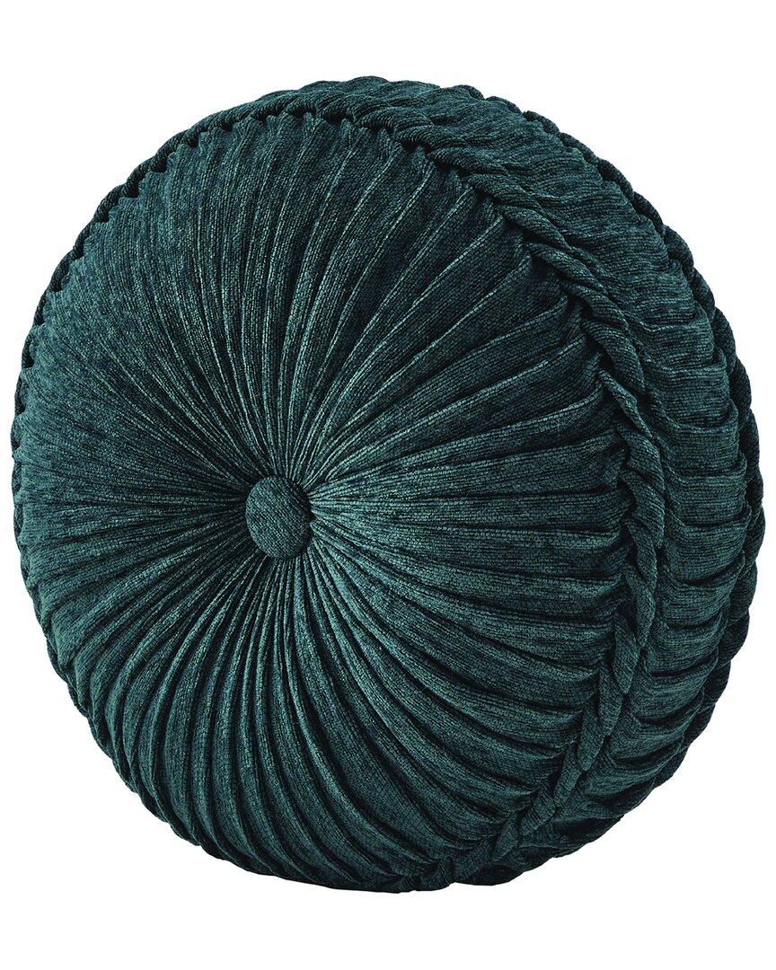 J Queen New York J. Queen New York Nancy Tufted Round Decorative Throw Pillow