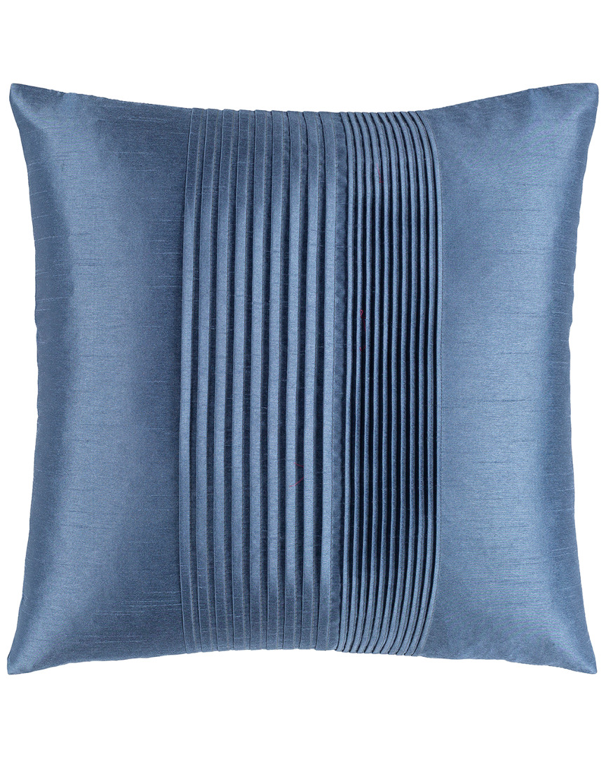 Surya Solid Pleated Decorative Pillow