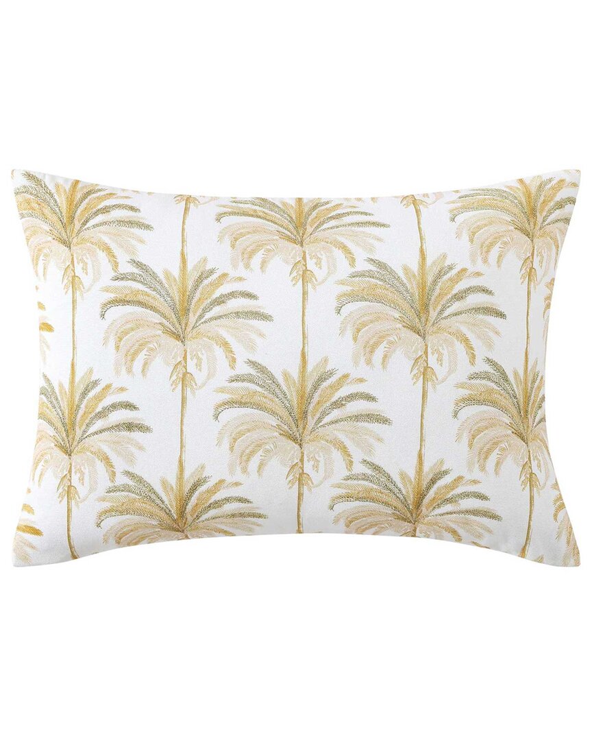 Tommy Bahama Santiago 100% Cotton Decorative Pillow In Gold