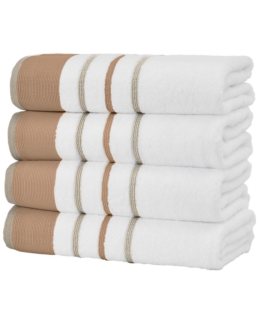 Linery & Co Luxury Cotton Decorative Towel Set In Multi